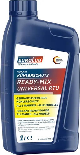 Eurolub Frostschutz KÜHLERSCHUTZ READY-MIX UNIVERSAL RTU 832001 - Hochwertiger Kühlerschutz für Fahrzeuge, gebrauchsfertig und vielseitig einsetzbar. Bietet optimalen Schutz vor Frost und Korrosion.