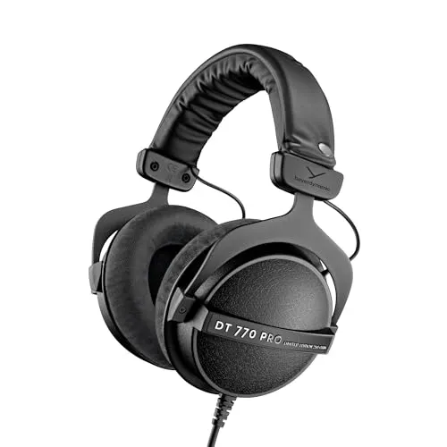 DT 770 PRO Black Edition (250 Ohm) - B-Ware Kopfhörer, professioneller Sound und hoher Tragekomfort mit innovativem Bassreflexsystem