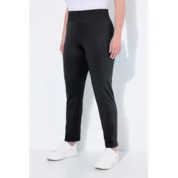 Ulla Popken Plus Size Hose Sienna - Wanderhose für Damen in großen Größen, aus hochwertigem Punto-di-Roma-Jersey mit elastischem Bund für optimalen Stretchkomfort und bequeme Passform.