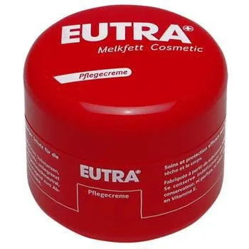 Eutra Pflege-Melkfett Cosmetic 250 ml - Vielseitige Pflegecreme für Gesicht und Körper, ideal für Hand- und Babypflege. Schützt die Haut und erhält die natürliche Feuchtigkeit. Mit geprüfter Qualität für beste Ergebnisse.