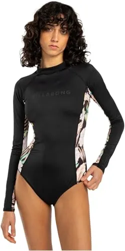 BILLABONG TROPIC LS Lycrasuit 2025 - Multi XL - Lycrasuit für Damen, hergestellt aus recyceltem Polyester und Elastan, bietet optimalen Schutz und Tragekomfort beim Wassersport.