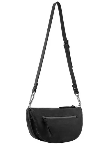 FREDsBRUDER Bodybag My Forever Friend Curve 31 x 18 x 12 - Elegante Umhängetasche in Schwarz, ideal für Alltag und besondere Anlässe. Mit praktischem Design, weicher Lederhaptik und cleveren Organizer-Elementen für Ihre Essentials.