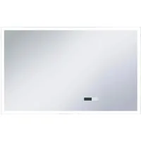 vidaXL LED-Badspiegel mit Touch-Sensor und Zeitanzeige 100×60 cm - Eleganter Badspiegel mit energiesparenden LEDs und Touch-Sensor. Die integrierte Zeitanzeige hilft Ihnen, Ihre Zeit optimal zu planen. Ideal für ein stilvolles Badezimmer!