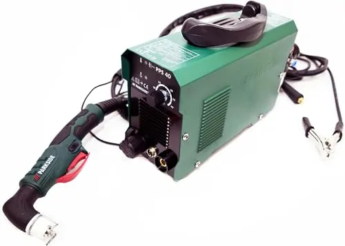 Parkside Plasmaschneidegerät »PPS 40 C3« - Schweißzubehör für präzises Schneiden bis 12 mm Materialstärke, inklusive umfangreichem Zubehör und ideal für den Einsatz mit einem Kompressor.