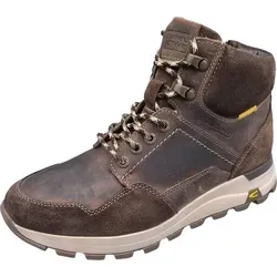 camel active Herren Denali Trekking Boot aus echtem Leder Braun, Größe 45 - Wanderschuhe aus hochwertigem Echtleder, wasserabweisend und mit bequemer, herausnehmbarer Innensohle für optimalen Tragekomfort.
