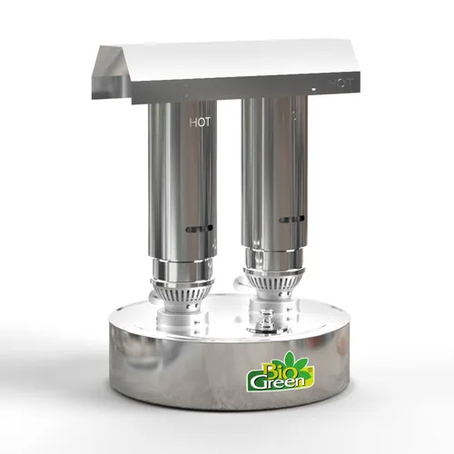 BioGreen Paraffin Gewächshausheizung "Warmax Power 5" aus Edelstahl 600 Watt - Gewächshausheizung aus robustem Edelstahl, sorgt für optimale Temperaturen und verlängert die Gartensaison.