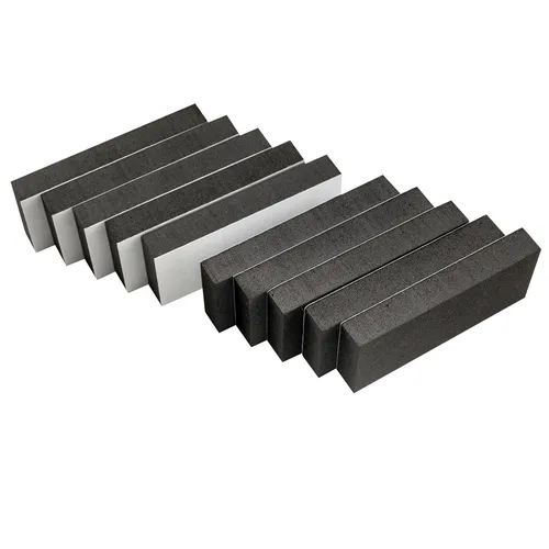 Musiclily Pro 10Pcs Black 70x30x10mm Self Adhesive EVA Pickup Foam Fr Jazzmaster