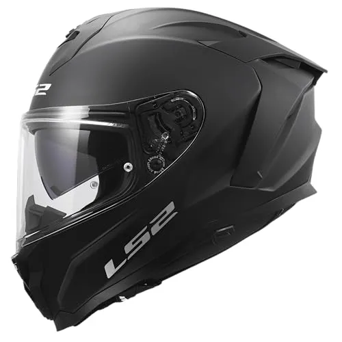 LS2 Integralhelm FF817 Challenger II Solid Schwarz Matt XL - Robuster Motorradhelm mit modernem Design, ideal für sicheres Fahren. Leicht und komfortabel, perfekt für lange Fahrten.