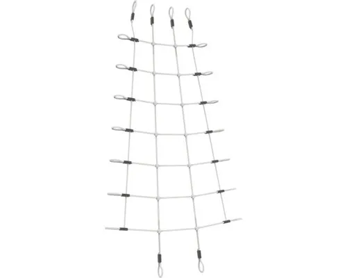EXIT Klettergerüst GetSet Kletternetz - Sicheres Zubehör für Monkeybars - Spielplätze: 100 x 210 cm großes Kletternetz aus stabilen Polyesterseilen für sicheres Klettern. Einfach anzubringen mit speziellen Schlaufen, ideal für unbeschwerten Spielspaß.