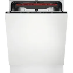 AEG FSB53907Z - Vollintegrierbarer Geschirrspüler 60 cm - Schwarz - Geschirrspüler mit AirDry Technologie, 7 Programmen und 14 Maßgedecken. Ideal für effizientes Spülen und leisen Betrieb (44 dB) in Ihrer modernen Küche.