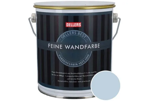 OELLERS Wandfarbe Premium, Feine Wandfarbe, 2,5 Liter Matt