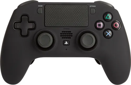 PowerA Fusion Pro Wireless PS4 Controller - Silber - Gaming-Zubehör mit ergonomischem Design, programmierbaren Paddles und bis zu 20 Stunden Spielzeit. Ideal für ein reaktionsschnelles Spielerlebnis auf PlayStation 4.