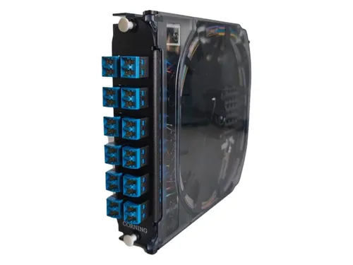 Corning CCH SPLC CASS, 24F, LC-D Spleißkassette - Hochwertige Spleißkassette für zuverlässige Verbindungen, kompakte Bauweise und einfache Handhabung im Bereich der Automatisierungstechnik.