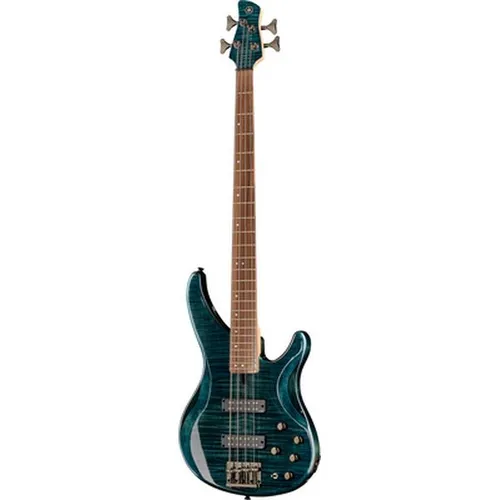 Yamaha TRBX604FM Indigo Blue E-Bass – Vielseitiger Klang - Eleganter E-Bass mit Riegelahorn-Decke, aktiver 3-Band Klangregelung und präzisen YGD Dual Coil Pickups. Optimaler Spielkomfort und ansprechendes Design für kreative Musiker.