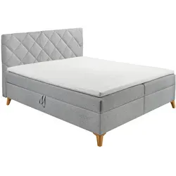 ED Lifestyle Ratford 6 Polsterbett 180x200 cm - Braun - Betten mit 7-Zonen-Tonnentaschenfederkern-Matratze und Komfortschaumtopper für optimalen Schlafkomfort und Langlebigkeit. Ideal für entspannende Nächte!