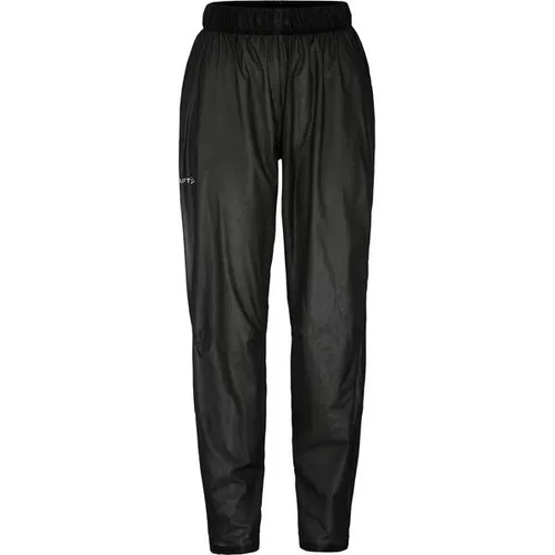 Craft Pro Hydro Lightweight Pants Women black (999000) XS - Funktionsjacken für Damen, ideal für Läuferinnen bei Regen und Wind mit 10.000 mm Wassersäule und atmungsaktivem Design für höchsten Komfort.