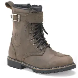 Kochmann Motorradstiefel Rider braun 46 - Motorradstiefel mit 20 cm Schafthöhe aus robustem Rindsleder, wasser- und winddicht dank Hipora-Membran. Idealer Schutz und Komfort für Biker bei jedem Wetter.