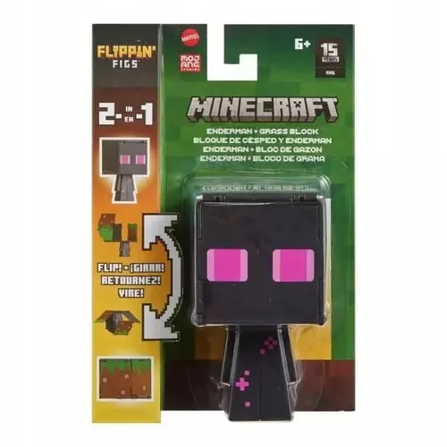 Minecraft Figurka z transformacją 2w1 HTL53 Mattel 194735193349