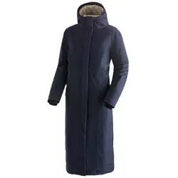 Maier Sports Wintermantel "Alberte" in Dunkelblau - 40 - Funktionsjacke, wasserdicht mit einer Wassersäule von 10.000 mm, ideal für kalte und nasse Tage.