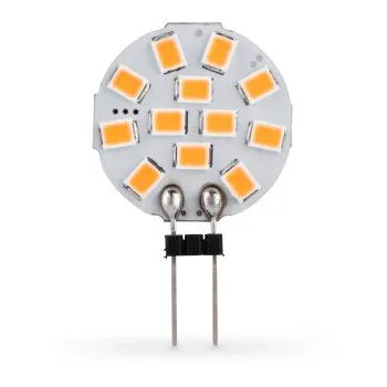 Xavax LED-Lampe, G4, rund, 170lm ersetzt 18W, Stiftsockellampe, Warmweiß