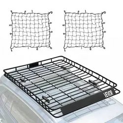 VEVOR Dachgepäckträger 1630x1270mm - Gepäckträger aus legiertem Stahl mit einer maximalen Traglast von 150 lbs, ideal für Reisen und Abenteuer, universelle Kompatibilität für verschiedene Fahrzeuge.