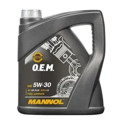 MANNOL Motoröl 7709 O.E.M. 5W-30 - Synthetisches Premium-Motoröl für moderne Diesel- und Benzinmotoren von TOYOTA und LEXUS, optimiert für VVT-i Technologie und Turbolader.