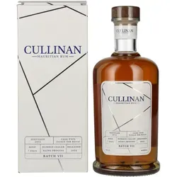 CULLINAN 7 Years Old Mauritian Rum Batch VII 40% Vol. 0,7l in Geschenkbox - Erleben Sie den CULLINAN Mauritian Rum Batch VII mit 7 Jahren Reife in Eichenfässern. Dieser Premium-Rum begeistert mit fruchtigen Noten von Mango und Ananas, ideal für besondere Anlässe oder als Geschenk.
