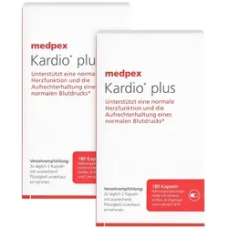 medpex Kardio Plus Kapseln Duo 2X180 St