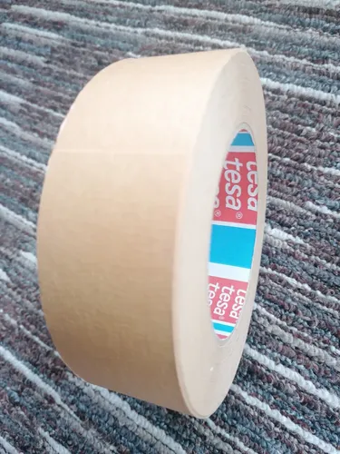 tesa 4309 Papierpackband Rollen, Breite 38mm Länge 50m Farbe Braun