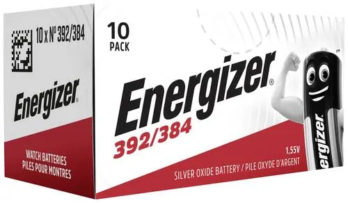 Energizer Knopfzelle 392 1.55V 1 St. 47 mAh Silberoxid E301538905