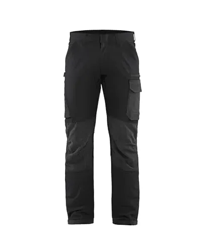 BLÅKLADER Arbeitsbundhose Service 4-Wege-Stretch - Bequeme BLÅKLADER Arbeitshose aus 4-Wege-Stretch für optimale Bewegungsfreiheit. Ergonomische Passform, verstellbare Beinabschlüsse und atmungsaktive Mesh-Einsätze sorgen für hohen Tragekomfort bei der Arbeit und Freizeit.