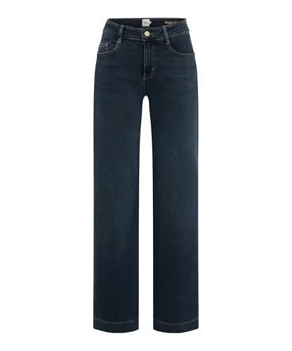 Style Maine Magic Denim Wide Leg - Jeans mit ausgestellter Silhouette, ideal für einen modernen Look, ausgestattet mit schrägen Stecktaschen und aufgesetzten Gesäßtaschen.