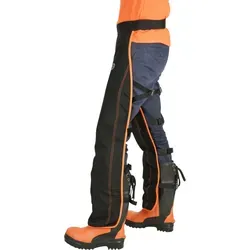 Oregon Herren 575780 Universal Typ A Sicherheits Leggings - Kettensägen-Sicherheitshose mit 6-schichtigem Schutzmaterial, ideal für maximale Sicherheit und Komfort beim Arbeiten. Zertifiziert nach EN ISO 11393-2 Klasse 1 (20m/s), leicht und atmungsaktiv.