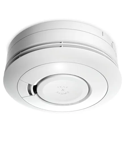 Ei Electronics Rauchmelder Ei650 - 10 Jahresmelder, VdS, DIN, Q-Label zertifiziert, 85dB Piezo-Alarm und schlafzimmertauglich