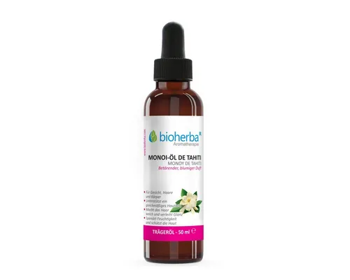 BIOHERBA R Pflege-Set Bioherba Monoi-Öl Reines Monoi-Trägeröl 50 ml