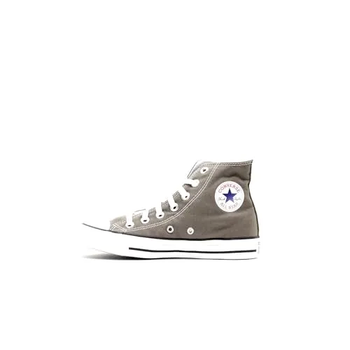 Converse Chuck Taylor All Star HI Grau 41,5 - Herren-Sneaker mit atmungsaktivem Canvas, ideal für Komfort und Stil im Alltag, Lüftungslöcher sorgen für optimale Belüftung.