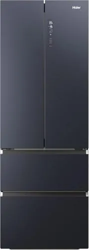 Haier French Door HFW7720ENMB - Kühlschrank mit 4-Sterne-Gefrierfach, Total No-Frost Technologie und effizientem Inverter Kompressor für optimale Lagerbedingungen und weniger Energieverbrauch.