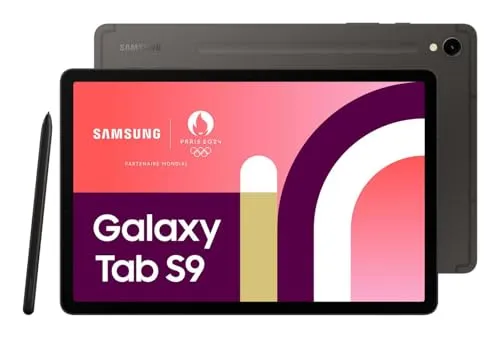 Samsung Galaxy Tab S9 - 11' WiFi-Tablet mit 256GB Speicher - Tablet mit 11 Zoll Display, ultradünn und leicht (nur 498g), ideal für unterwegs und Multimedia-Genuss.