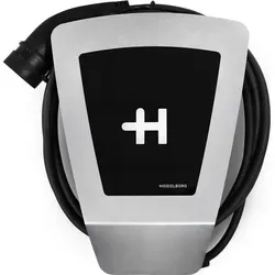 Heidelberg Wallbox Energy Control - Wetterbeständige 11-kW-Wallbox für Elektro- und Hybridfahrzeuge, integriertes Lastmanagement für bis zu 16 Fahrzeuge, wartungsfrei und einfach zu installieren