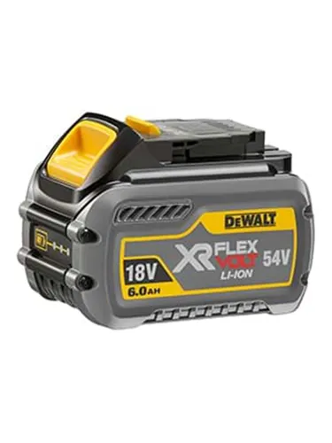 DeWalt DCB546-XJ Ersatzakku 54V 6,0Ah - Schleifmaschinen Akku mit 108 Wh für längere Betriebszeiten, kompatibel mit XR FLEXVOLT Geräten und ideal für anspruchsvolle Anwendungen.