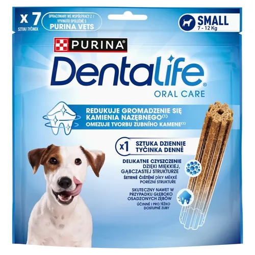 Purina Dentalife Zahnreinigungssnack 7 Stück für erwachsene kleine Hunderassen