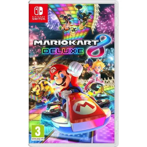 Nintendo Mario Kart 8 Deluxe für Switch, Switch Lite & OLED - Rasante Rennaction für bis zu 12 Spieler, mit neuen Strecken und Charakteren – perfekt für unvergessliche Multiplayer-Abende!