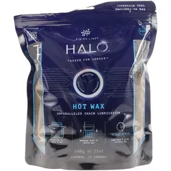 Finish Line HALO Hot Wax - Premium Heißwachs für Fahrradketten - Fahrrad-Pflegemittel mit langlebigem Heißwachs für bis zu 25 Anwendungen, reduziert Reibung und Anziehungskraft von Schmutz für längere Lebensdauer der Kette.