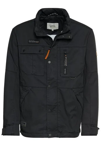 camel active Herren Blouson im Fieldjacket-Stil Dunkelblau - Funktionsjacke mit versteckter Kapuze und mehreren Taschen, ideal für aktive Männer, die Stil und Funktionalität schätzen.