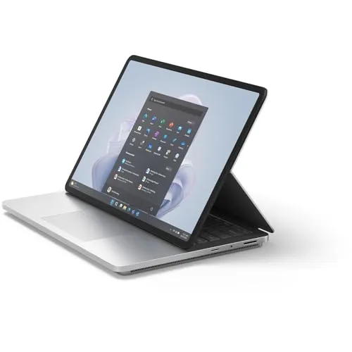 Surface Laptop Studio 2 for Business - Platin, Windows 11 Pro, 512GB SSD, leistungsstarker i7 Prozessor und 120 Hz Display für kreative Profis