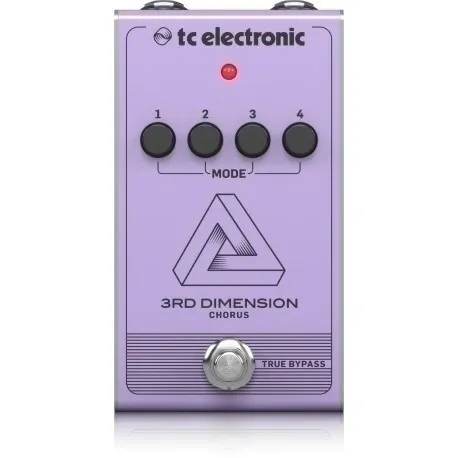 TC Electronic 3RD Dimension Chorus Effektpedal für Gitarre - Multimedia, Audio, Instrumente, Effektpedal – Erzeugt einen räumlichen Klang mit einzigartigem 3D-Effekt für kreative Gitarren-Sounds.