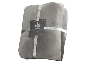 Irisette Wohndecke Relax 8900 - Bettdecken - Kuschelige, pflegeleichte Wohndecke in schiefer Farbe, ideal für gemütliche Abende auf der Couch.