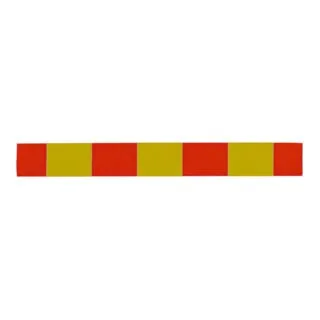 Schake Euro-Schrankenzaun mit Folie Typ 1, 1,20 m - Robuster Euro-Schrankenzaun aus UV-beständigem Kunststoff, geprüft nach TL Absperrtechnik 97. Ideal für die sichere Absperrung, Länge: 1,20 m.
