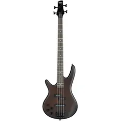 IBANEZ GIO Serie E-Bass 4 String Lefty - Walnut Flat (GSR200BL-WNF) - E-Bass für Linkshänder aus der GIO Serie, ideal für Einsteiger. Seidenmatte Oberfläche und verchromte Stimmmechaniken bieten sowohl Optik als auch Stimmstabilität.