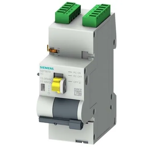 Siemens Ferneinstellung Zubehör 5ST3070 - Zubehör für Schutzschalter, ermöglicht die bequeme Fernsteuerung und Überwachung von elektrischen Anlagen.